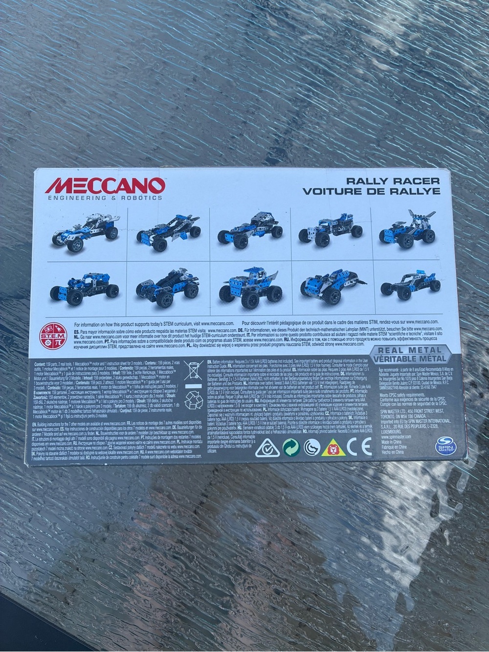 NIB Meccano 10-in-1 Motorized Rally Racer Building Kit Model 18203 - Picture 4 of 9